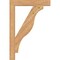 Ekena Millwork Funston Block Smooth Bracket, Western Red Cedar, 3 1/2"W x 26"D x 38"H BKT04X26X38FST05SWR - alternate 2